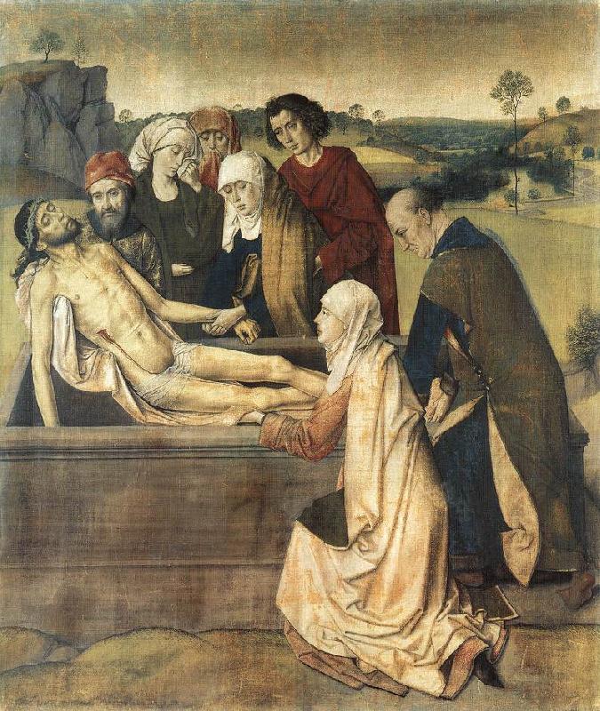 Dieric Bouts The Entombment France oil painting art